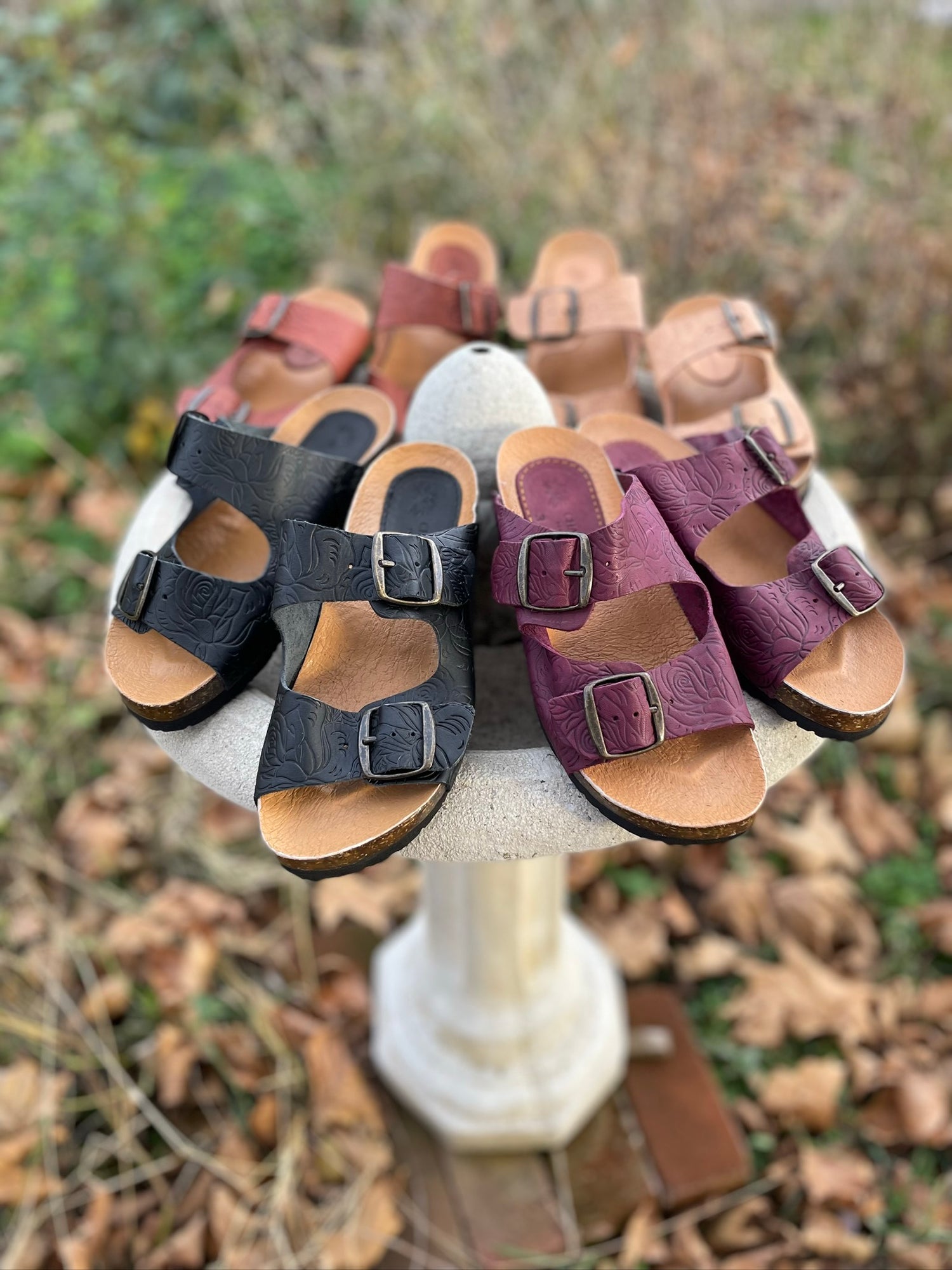 fall autumn fashion mexican birkenstocks